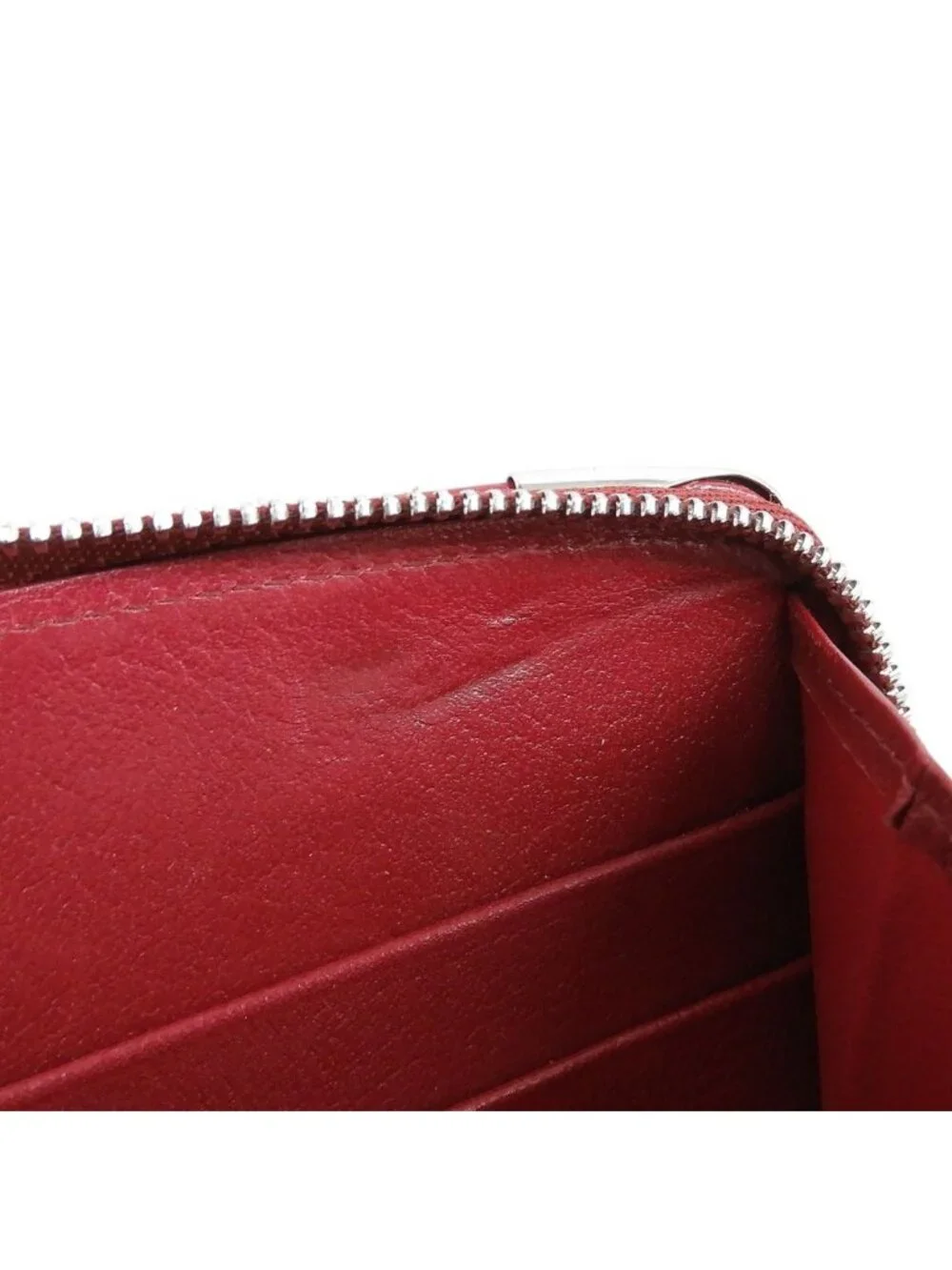 Cartier Marcello de Cartier Zip Around Wallet Red Case